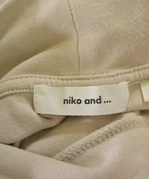 niko and...（ニコアンド）Tシャツ・カットソー ベージュ サイズ:3(M位) レディース/2200708421048