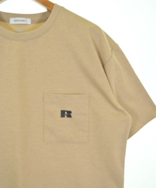 niko and...（ニコアンド）Tシャツ・カットソー ベージュ サイズ:M メンズ/2200708482100