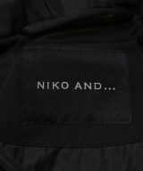 niko and...（ニコアンド）ダウンジャケット/ダウンベスト 黒 サイズ:4(L位) レディース/2200712353090