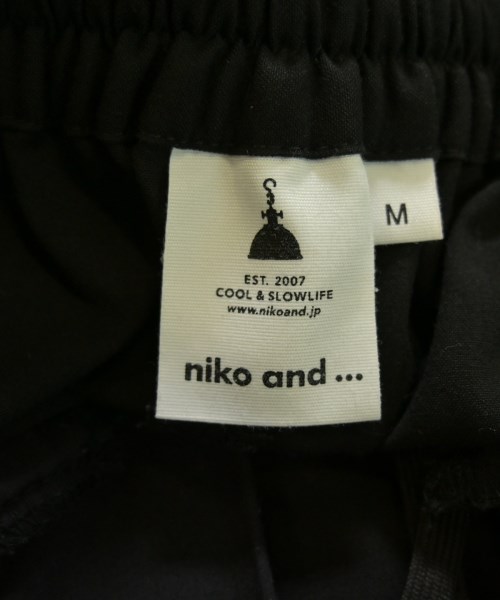 niko and...（ニコアンド）スラックス 黒 サイズ:M レディース/2200709829201