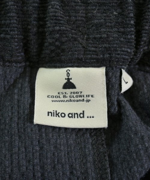 niko and...（ニコアンド）ロング・マキシ丈スカート 黒 サイズ:L レディース/2200711410053