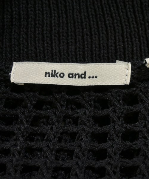 niko and...（ニコアンド）ニット・セーター 黒 サイズ:L レディース/2200717146123