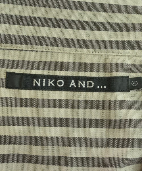 niko and...（ニコアンド）カジュアルシャツ ベージュ サイズ:4(L位) メンズ/2200645028058