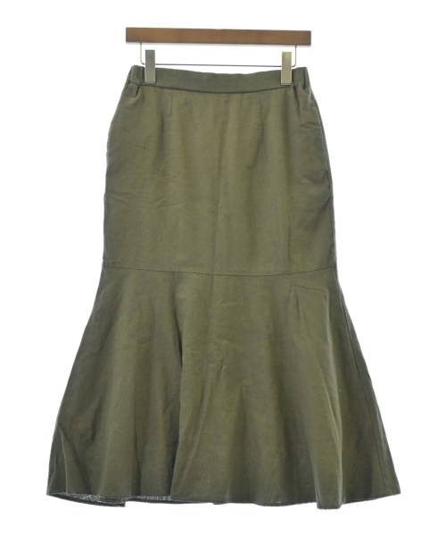 niko and...(ニコアンド)ロング・マキシ丈スカート カーキ サイズ:M/2200629439047