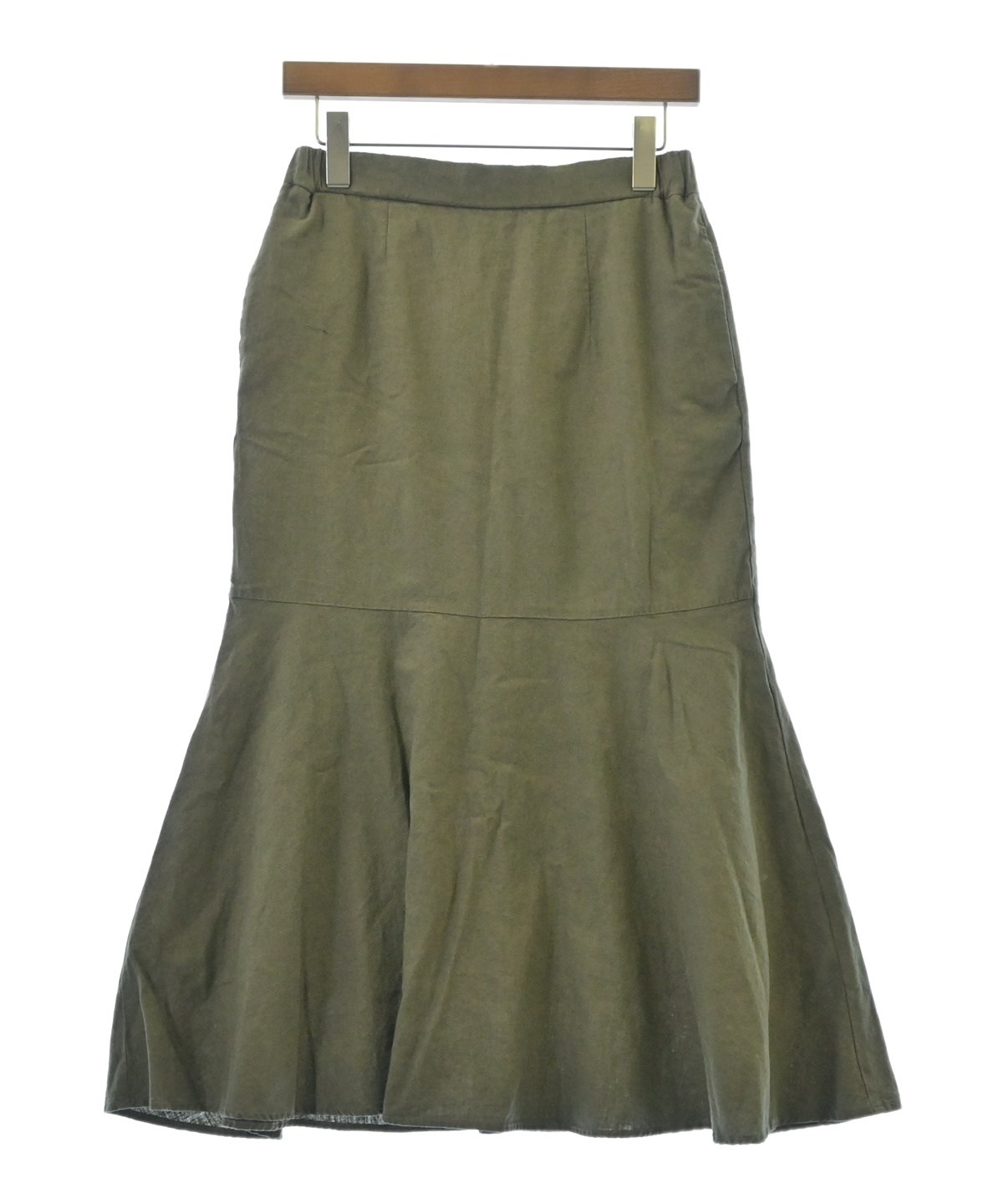 Anaak アナーク ロング・マキシ丈スカート レディース 【古着】【中古】 niko and（ニコアンド）ロング・マキシ丈スカート カーキ サイズ:M