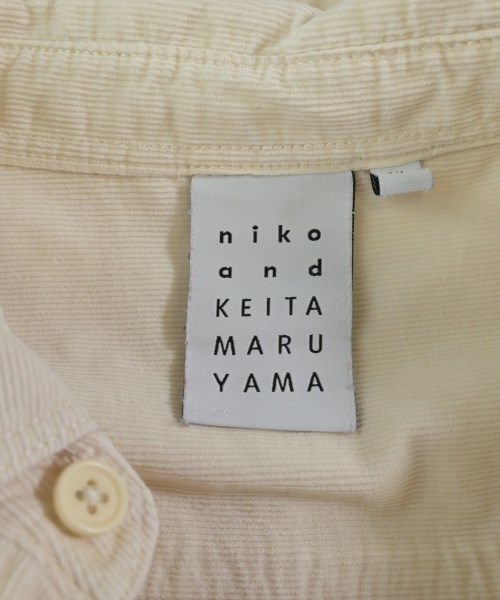 niko and...（ニコアンド）カジュアルシャツ 白 サイズ:M レディース/2200638754032