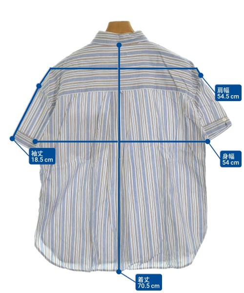 niko and...（ニコアンド）カジュアルシャツ 紺 サイズ:M メンズ/2200638754070