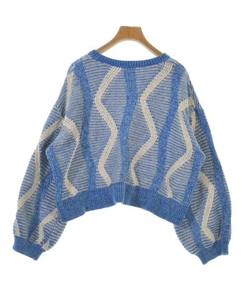 niko and...（ニコアンド）ニット・セーター 青 サイズ:M レディース/2200636574014