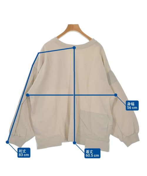 niko and...（ニコアンド）Tシャツ・カットソー ベージュ サイズ:L レディース/2200641689017