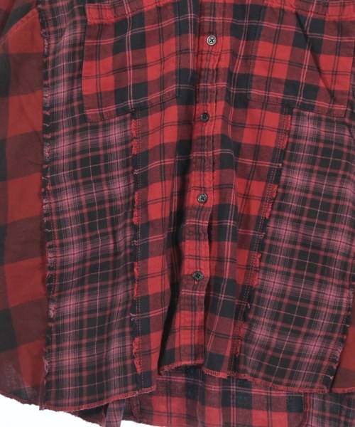 niko and...（ニコアンド）カジュアルシャツ 赤 サイズ:4(L位) レディース/2200641689048