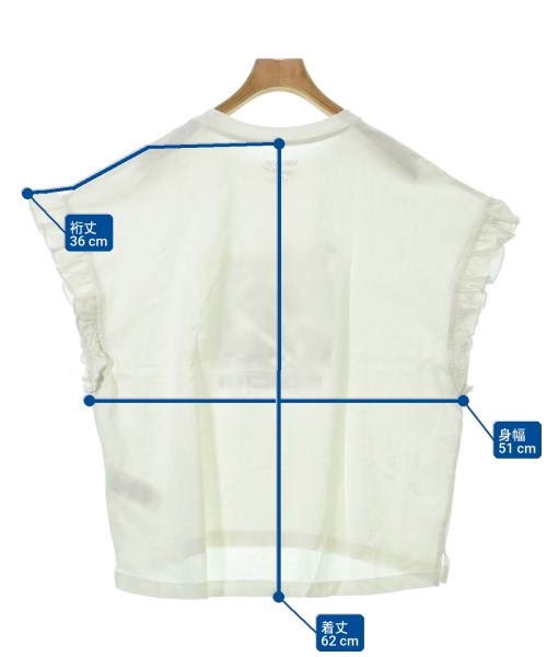 niko and...（ニコアンド）Tシャツ・カットソー 白 サイズ:L レディース/2200633354183