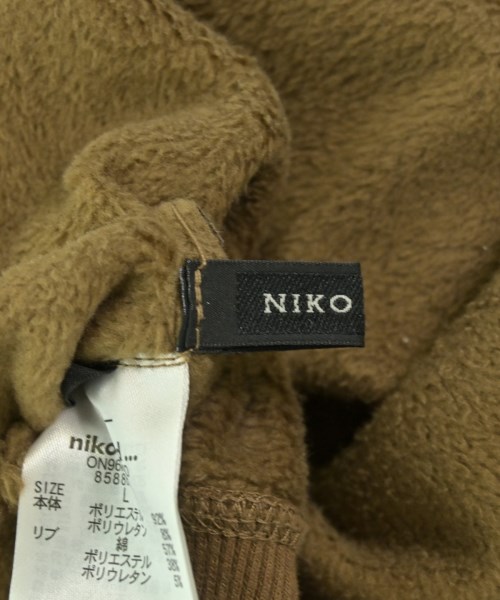 niko and...（ニコアンド）スウェット 茶 サイズ:L メンズ/2200649725045