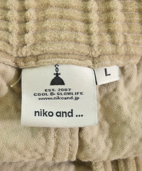 niko and...（ニコアンド）その他 ベージュ サイズ:L レディース/2200644682060