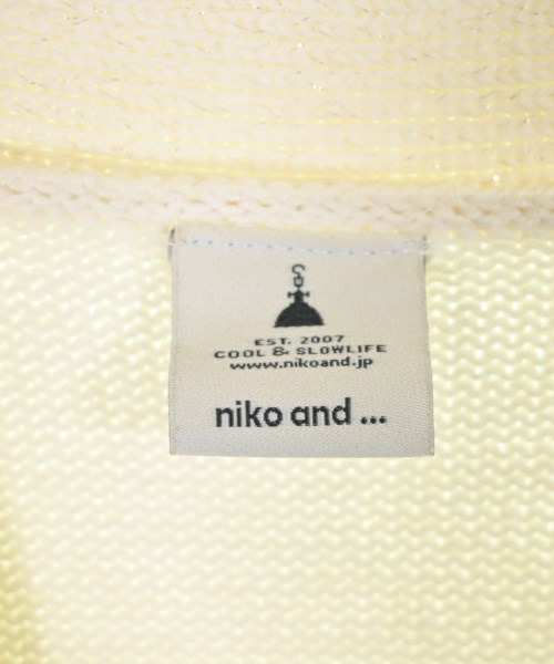 niko and...（ニコアンド）カーディガン 白 サイズ:F レディース/2200641613074