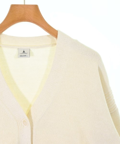 niko and...（ニコアンド）カーディガン 白 サイズ:F レディース/2200641613074
