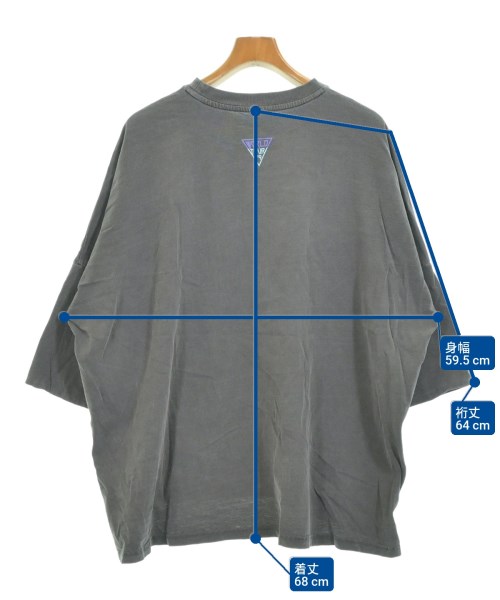 niko and...（ニコアンド）Tシャツ・カットソー グレー サイズ:F メンズ/2200644366120