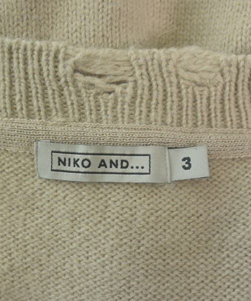 niko and...（ニコアンド）ニット・セーター ベージュ サイズ:3(M位) レディース/2200652088021