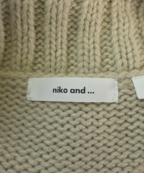 niko and...（ニコアンド）ニット・セーター ベージュ サイズ:3(M位) レディース/2200652088038