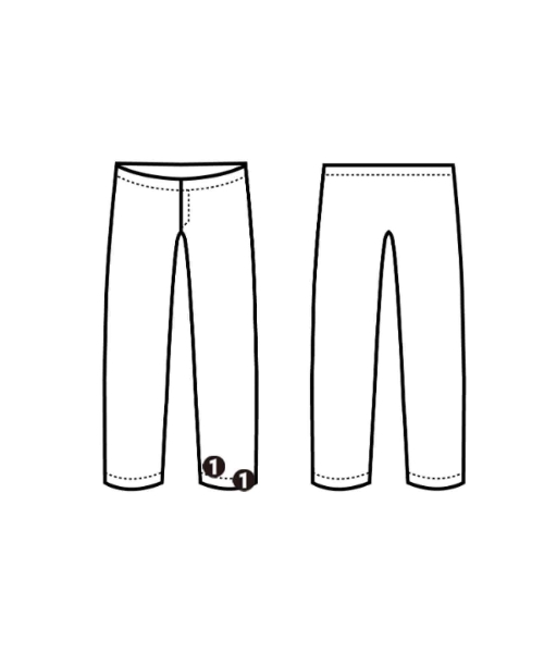 niko and...（ニコアンド）チノパン ベージュ サイズ:3(M位) メンズ/2200652168020