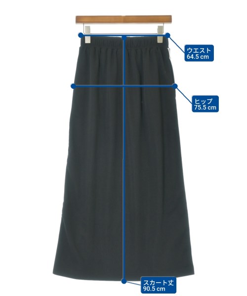 niko and...（ニコアンド）ロング・マキシ丈スカート 黒 サイズ:F レディース/2200652730142