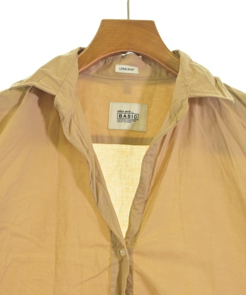 niko and...（ニコアンド）カジュアルシャツ ベージュ サイズ:3(M位) レディース/2200645173079