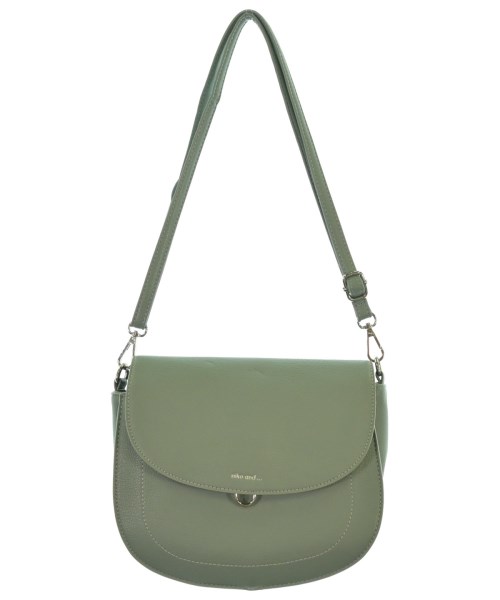 niko and...(ニコアンド)ショルダーバッグ 緑 サイズ:-/2200645497014