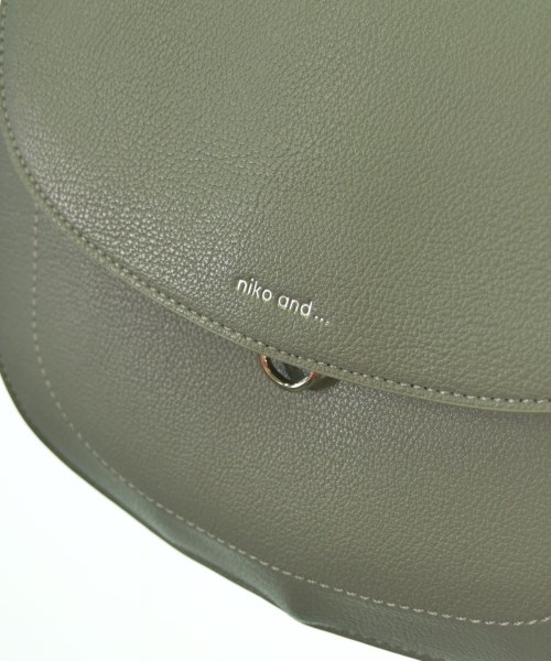 niko and...（ニコアンド）ショルダーバッグ 緑 サイズ:- レディース/2200645497014