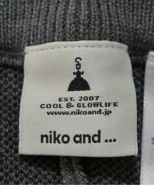 niko and...（ニコアンド）その他 グレー サイズ:L レディース/2200641624179