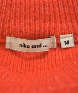 niko and...（ニコアンド）ニット・セーター 赤 サイズ:M レディース/2200645529036