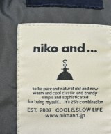 niko and...（ニコアンド）ダウンコート 黒 サイズ:L レディース/2200648248033