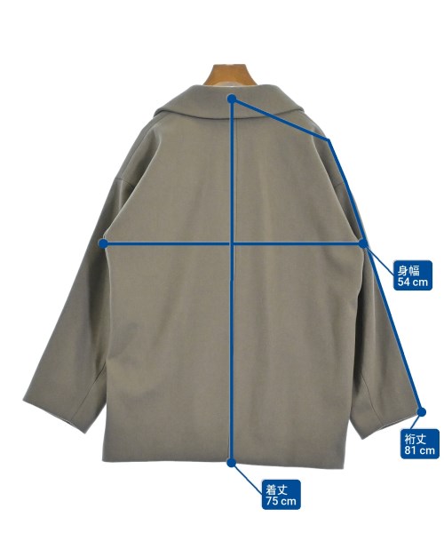 niko and...（ニコアンド）チェスターコート グレー サイズ:3(M位) レディース/2200654081037