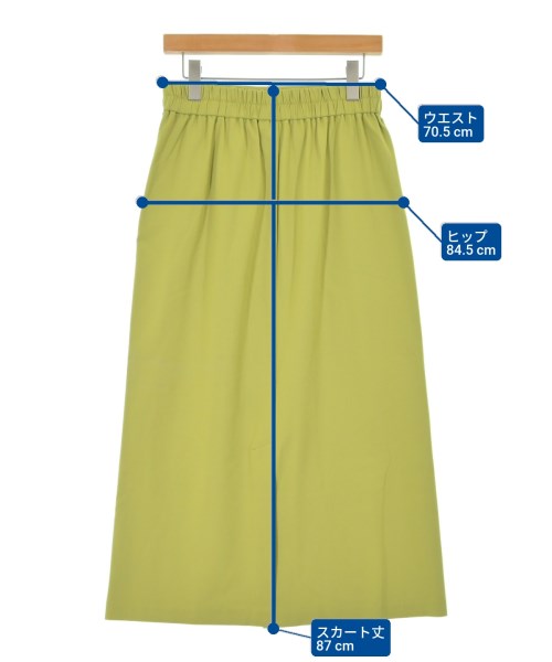 niko and...（ニコアンド）ロング・マキシ丈スカート 緑 サイズ:L レディース/2200648026020