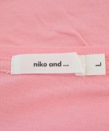 niko and...（ニコアンド）Tシャツ・カットソー ピンク サイズ:L レディース/2200702257193