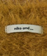 niko and...（ニコアンド）ニット・セーター 茶 サイズ:M レディース/2200702577185