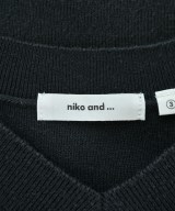 niko and...（ニコアンド）ベスト 黒 サイズ:3(M位) メンズ/2200707642024