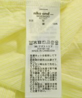 niko and...（ニコアンド）ブラウス 黄 サイズ:M レディース/2200708636022