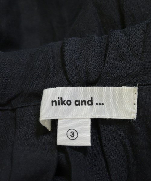 niko and...（ニコアンド）ワンピース 黒 サイズ:3(M位) レディース/2200706395167