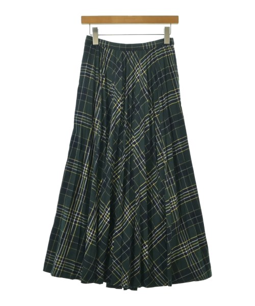 niko and...(ニコアンド)ロング・マキシ丈スカート 緑 サイズ:3(L位)/2200659013095