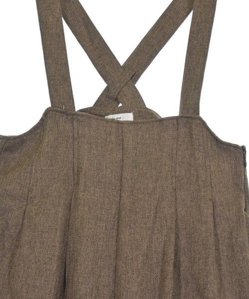niko and...（ニコアンド）オールインワン/サロペット 茶 サイズ:L レディース/2200659013101
