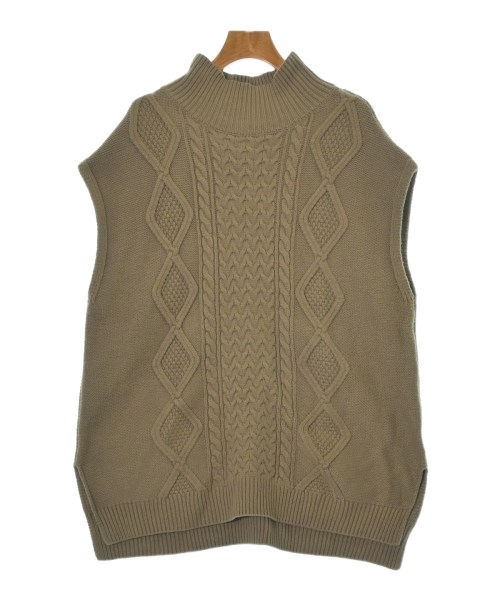 niko and...(ニコアンド)ベスト 茶 サイズ:F/2200659013118