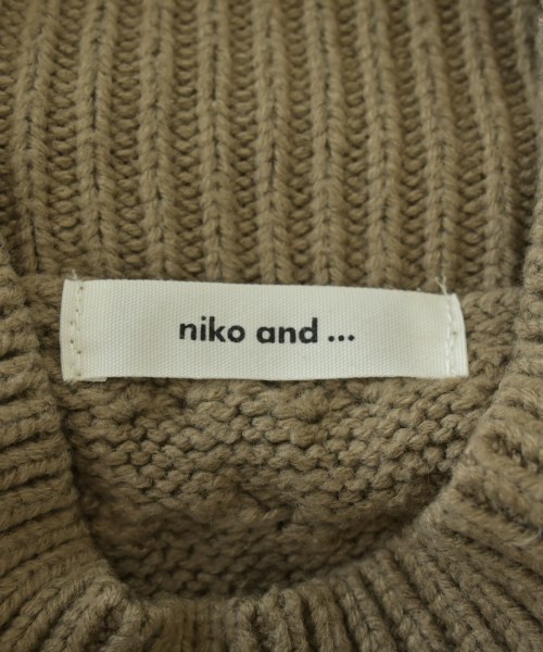 niko and...（ニコアンド）ベスト 茶 サイズ:F レディース/2200659013118