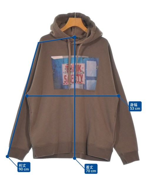 niko and...（ニコアンド）パーカー 茶 サイズ:3(M位) レディース/2200661043080