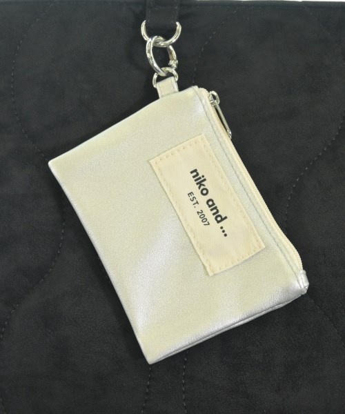 niko and...（ニコアンド）トートバッグ 黒 サイズ:- レディース/2200666054012