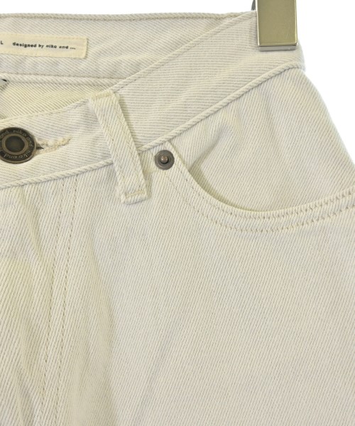 niko and...（ニコアンド）デニムパンツ 白 サイズ:XS レディース/2200664614157