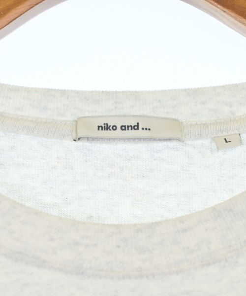 niko and...（ニコアンド）Tシャツ・カットソー グレー サイズ:L レディース/2200664502010