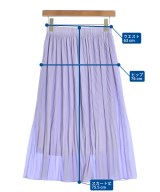 niko and...（ニコアンド）ロング・マキシ丈スカート 紫 サイズ:-(M位) レディース/2200666855039