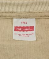 niko and...（ニコアンド）Tシャツ・カットソー ベージュ サイズ:F レディース/2200666169020