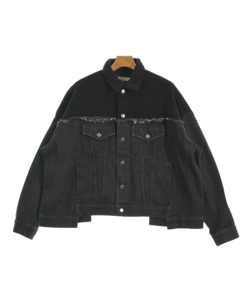 niko and...(ニコアンド)デニムジャケット 黒 サイズ:F/2200666169037