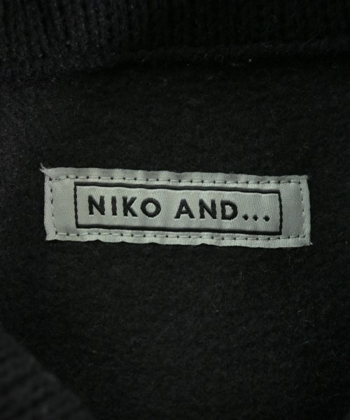 niko and...（ニコアンド）デニムジャケット 黒 サイズ:F メンズ/2200666169037