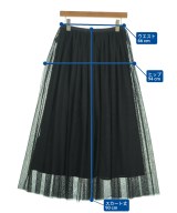 niko and...（ニコアンド）ロング・マキシ丈スカート 黒 サイズ:-(M位) レディース/2200670207015